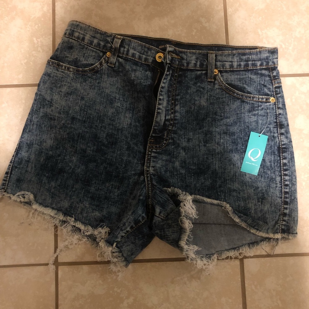 High waisted shorts